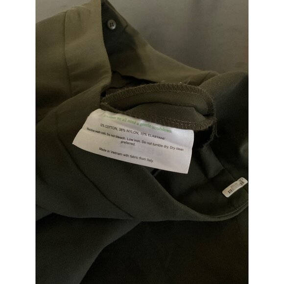 MM LAFLEUR Pants The Foster Pant - PowerStretch in Olive sz. 8 - Picture 12 of 15